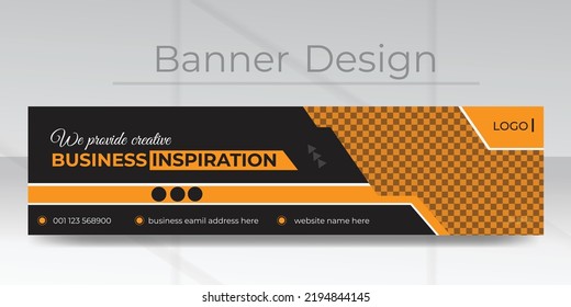 Company LinkedIn Banner Or Minimalist business Eye-Catching Web banner template.