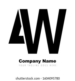Company Logo, 4 W initial Company
