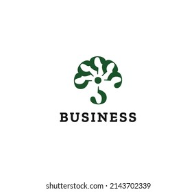 company logo abstract tree and smbol.garden suitable for any company.vector logo