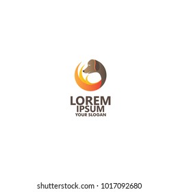 company logo animal dog