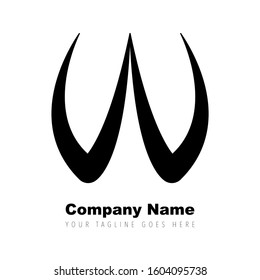 Company Logo, AW initial company
