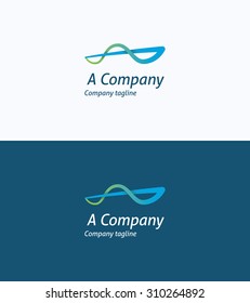 Company Logo Blue Stock Vector (Royalty Free) 310264892 | Shutterstock