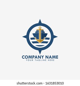 Company logo or boat business brand