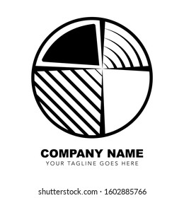 Company Logo, circle abstract logo
