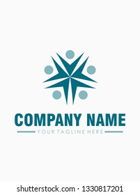 Company logo circle vector