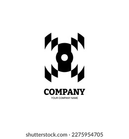 Company logo, circles forming a company logo, vector illustration