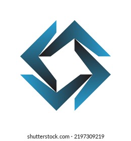 Company logo color shape design