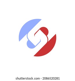 logotipo de la empresa, concepto de logotipo, ilustración vectorial