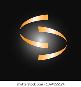 company logo design black background vector