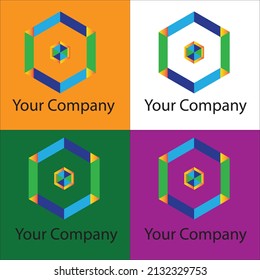 Diseño del logotipo de la empresa. Diseño con logotipo creativo.