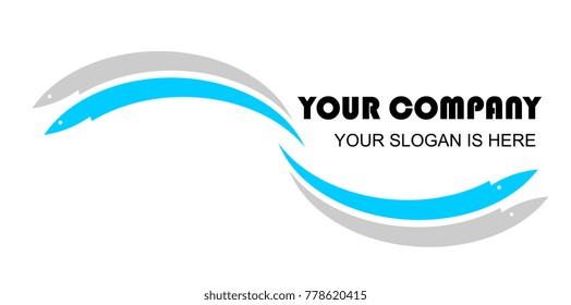 Company logo design with creative concept