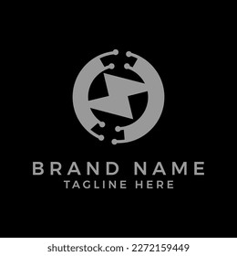 Company logo design for entrepreneur and business ,Vector design elements for your company logo, abstract icon. Modern logotipe, business corporate template.