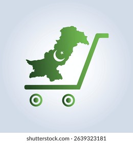Company logo design in green color
