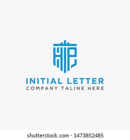 company logo design inspiration from the initial letters of the HP logo icon. -Vectors
