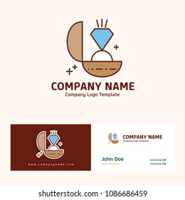 Company logo design with name based on mother's day vector 