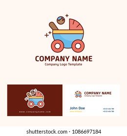 Company logo design with name based on mother's day vector 