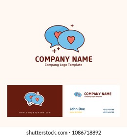 Company logo design with name based on mother's day vector 
