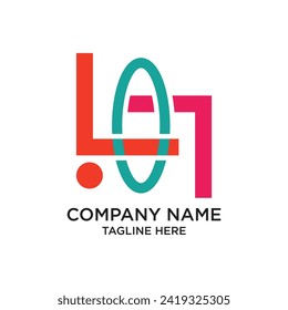 Company logo design simple concept Premium Vector