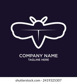 Company logo design simple concept Premium Vector