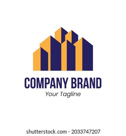 Company logo design template. Vector logo design template