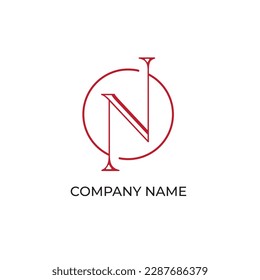 A company logo design vector