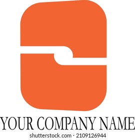 Logo-Design-Vektorgrafik des Unternehmens. Einfaches flaches Logo-Design für Unternehmen