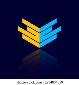 Plantilla de vectores de diseño de logotipo de empresa.