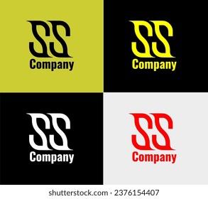 Company logo, elements color variation abstract icon. Modern logotype, business template.