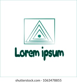 company logo geometric