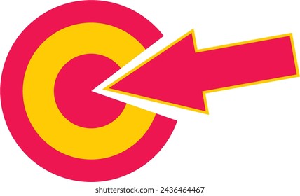 Logotipo de la empresa con el tema del objetivo.