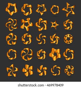 Company logo gold