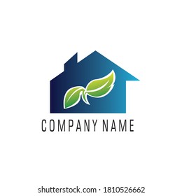 Company Logo Green Leaf Factory Illustration Stock Vector (Royalty Free ...