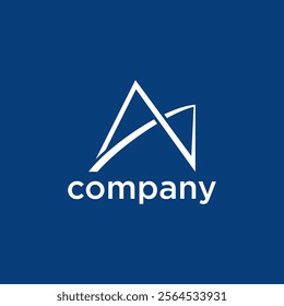 company logo icon element template vector graphic art origami arabic