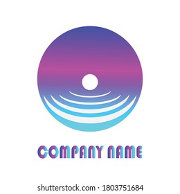 Company logo illustration design vector