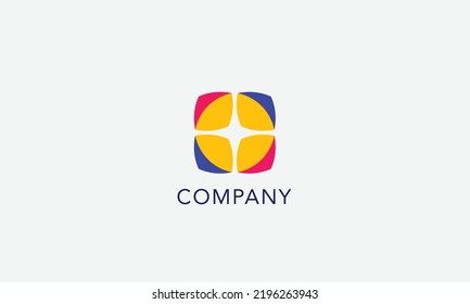 Diseño vectorial de la ilustración del logotipo de la empresa