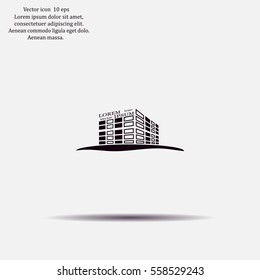 Similar Images, Stock Photos & Vectors of Buildings icons vector