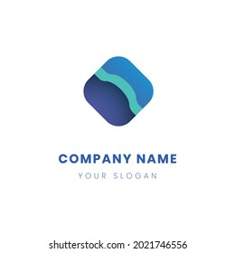 company logo minimalism geometrical vector