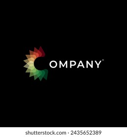 COMPANY LOGO WITH MULTI-COLOR DESIGN BY RS DESIGN