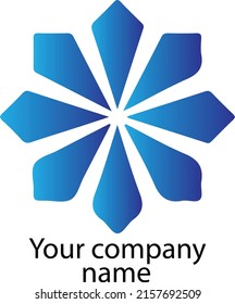 Logo de la empresa nuevo vector de diseño creativo 