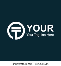 Company logo on white background. Vector icon.