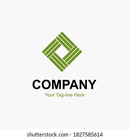 Company logo on white background. Vector icon.