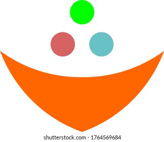 Firmenlogo in einfacher Form. kreatives Logo-Design.