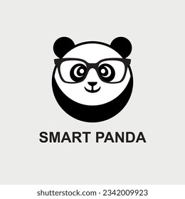 company logo with smart panda image