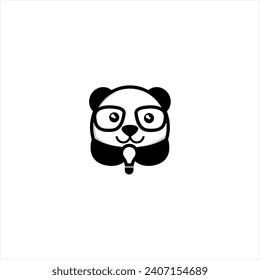 company logo with smart panda image