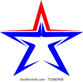 Company Logo Star Colour Vector 