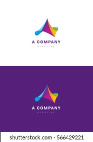 A company logo template.