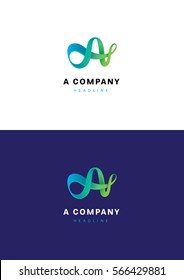 A company logo template.