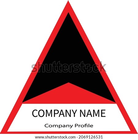 Company Logo with triangle base