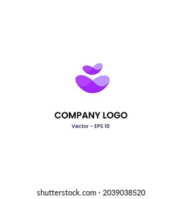 Logo de la empresa. Vector. EPS 10.