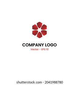 Logo de la empresa. Vector. EPS 10